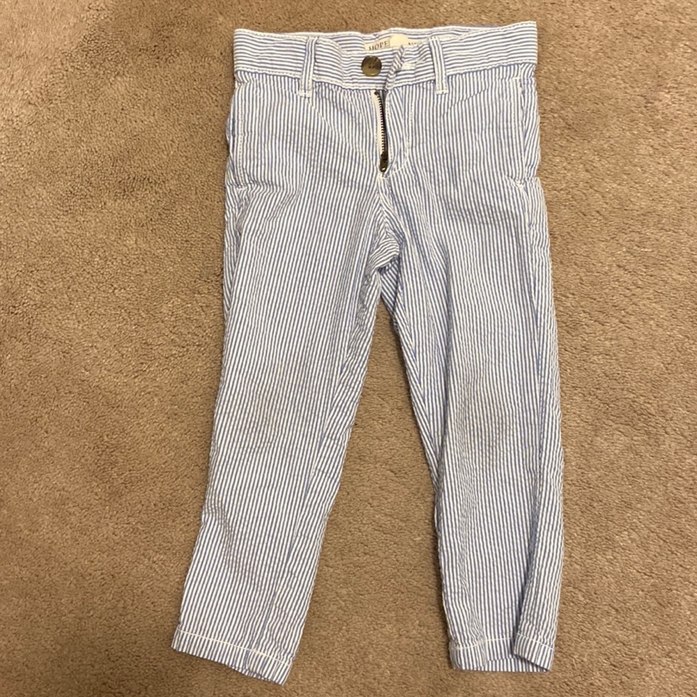 Boys seersucker pants